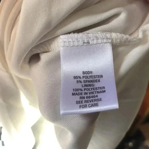 Dress size 16 plus size black, white with robin’s egg blue accents - Picture 6 of 10